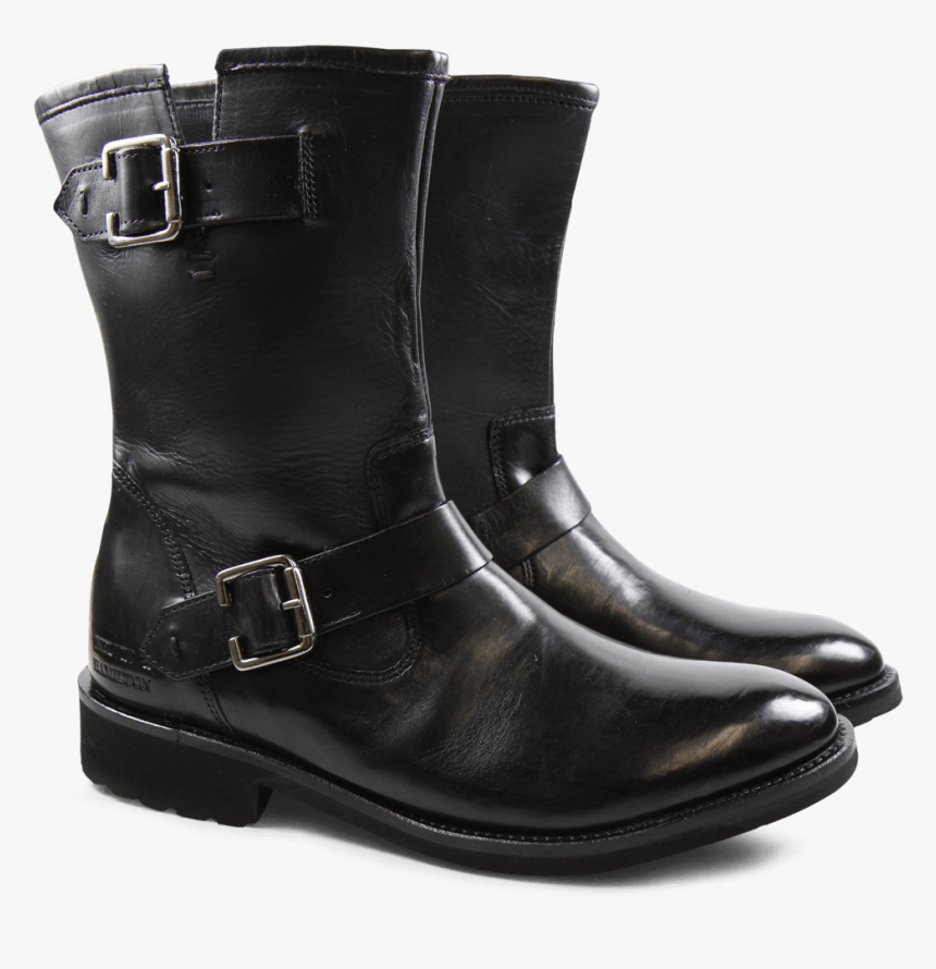 Boots Holly 7 Infant Black Wl Black - Motorcycle Boot, HD Png Download