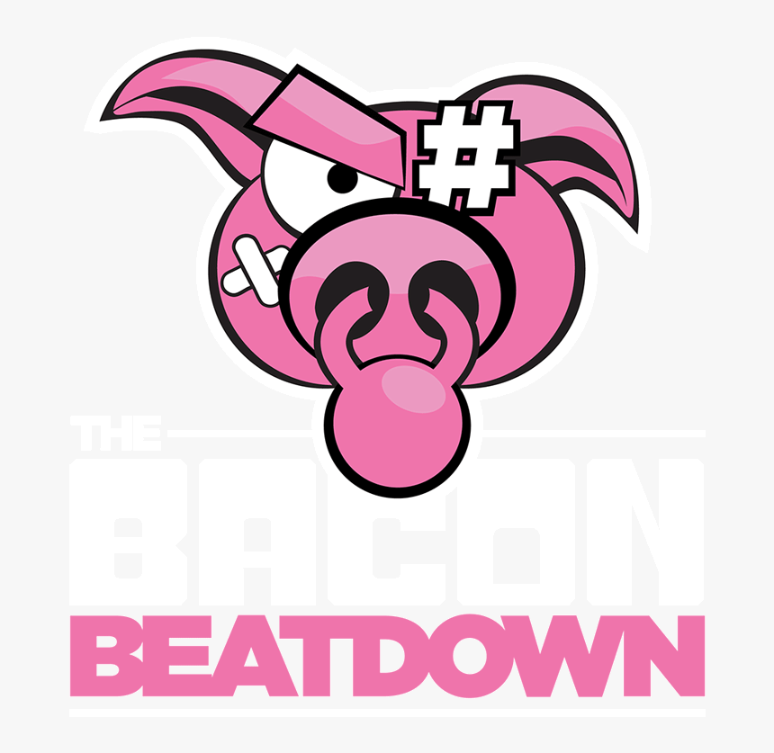 Clip Art Free Bacon Clipart Png - Bacon Beatdown Logo, Transparent Png