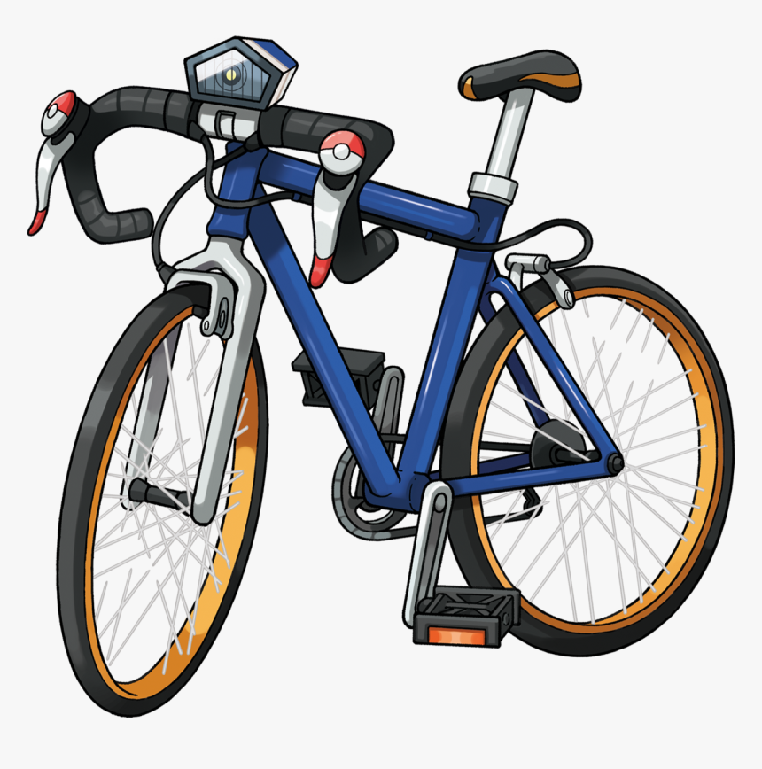 Pokemon Bike, HD Png Download