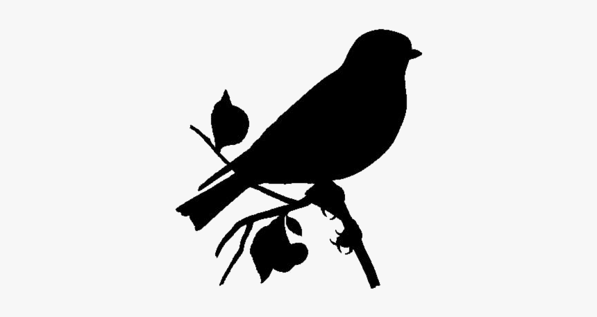 Bird Sitting On Branch Png Transparent Images - Imagenes De Ruiseñor Animado, Png Download