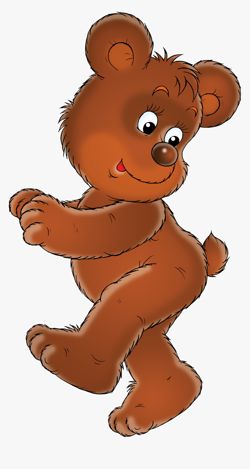 Cartoon Teddy Bear In Png, Transparent Png