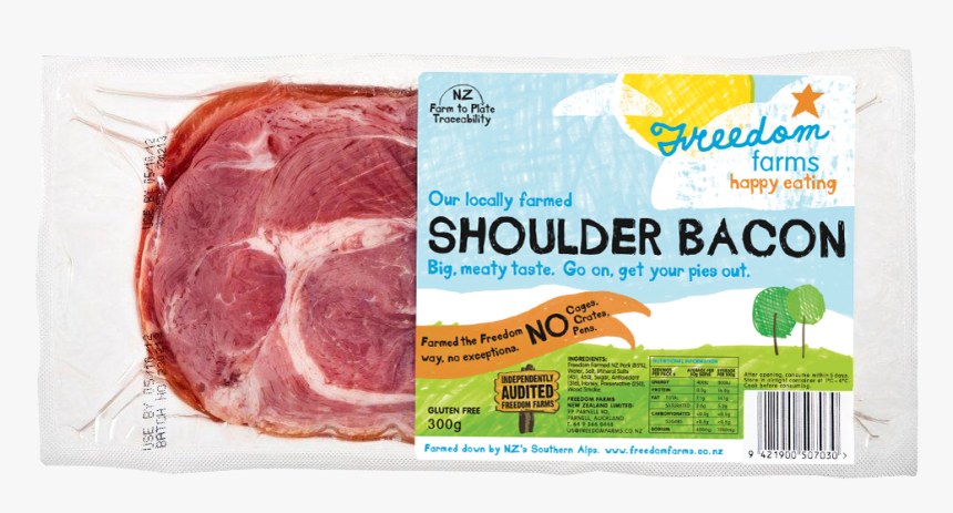 Rindless Eye Bacon - Shoulder Bacon, HD Png Download