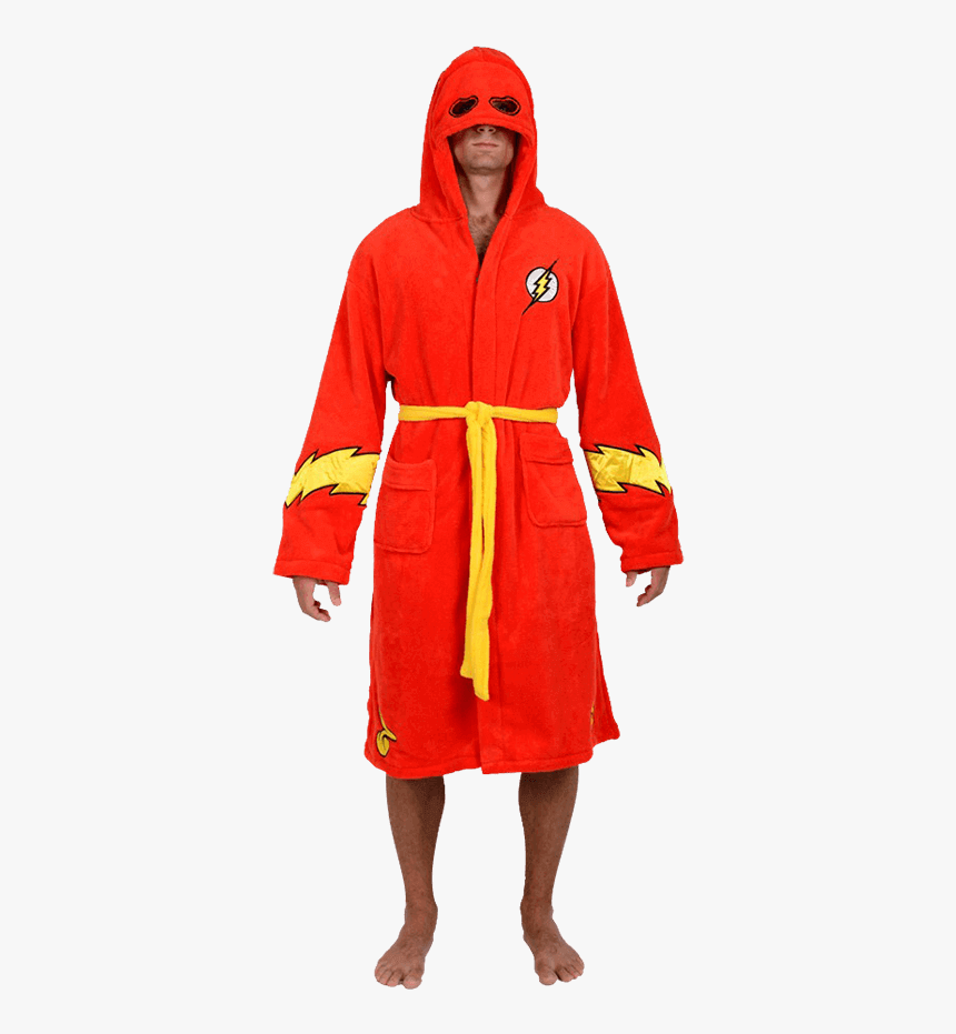 Dc Hooded The Flash Robe - Costume, HD Png Download