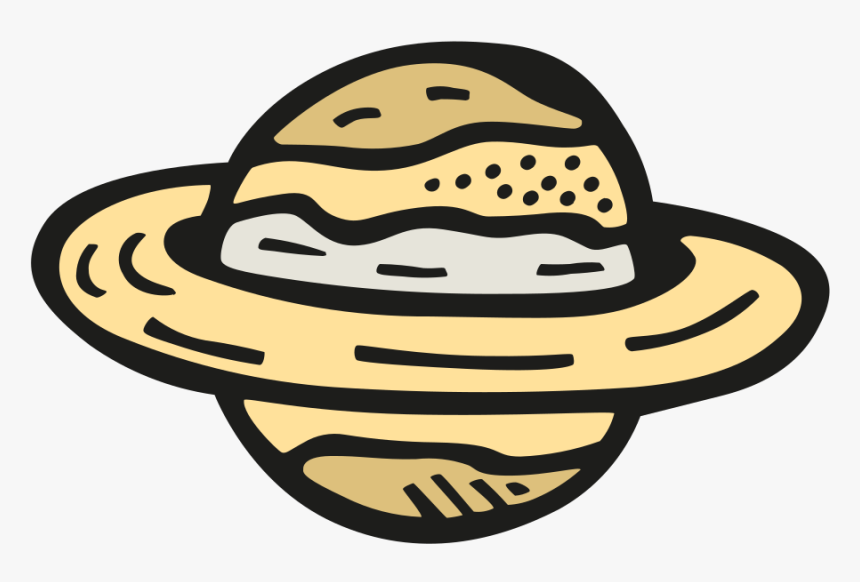 Saturn Icon - ไอคอน ดาว เสาร์ Png, Transparent Png