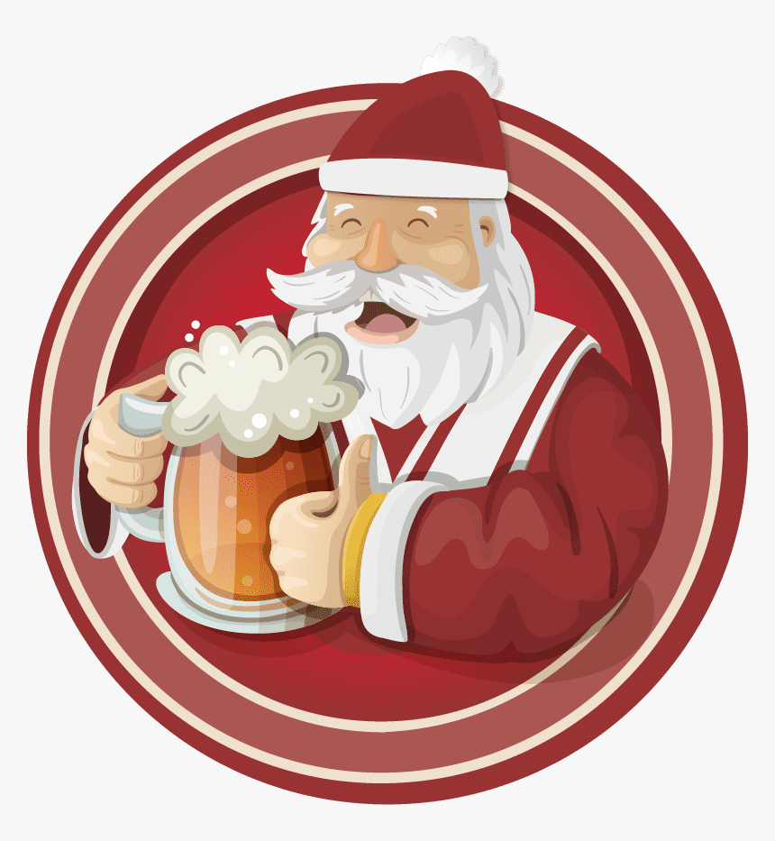 Transparent Cartoon Santa Png - Santa Claus, Png Download