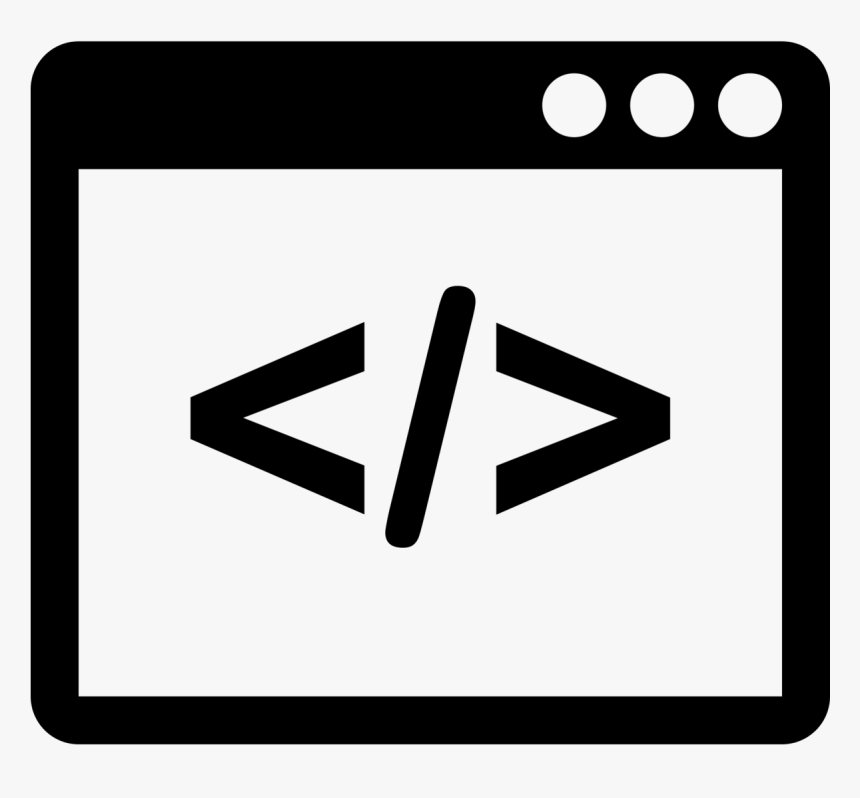 Transparent Vector Clipart Software - Transparent Code Icon Png, Png ...