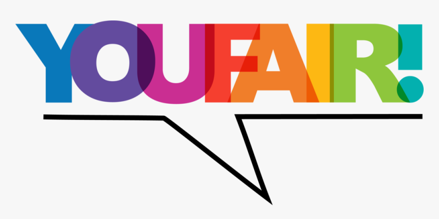 You Fair Logo-black Underline - Graphic Design, HD Png Download