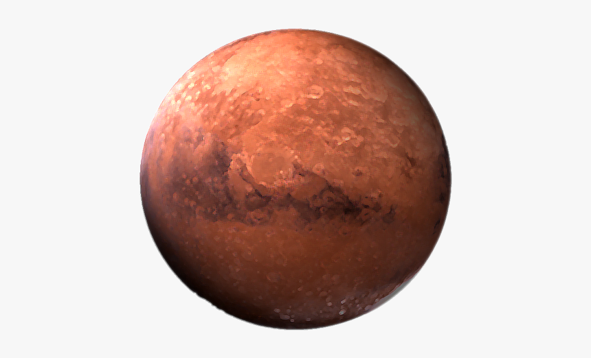 Mars Planet Png - Sphere, Transparent Png