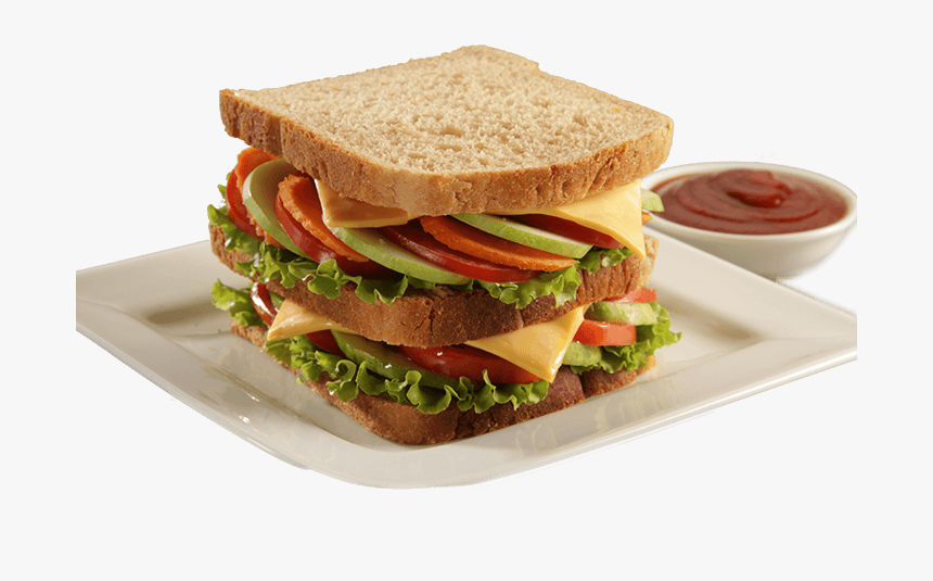 Brown Bread Sandwich Png, Transparent Png