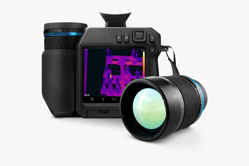 Cameras & Optics,camera Accessory,point And Shoot Camera,camera,digital - Flir T840, HD Png Download