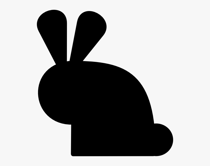 Black Rabbit Svg Clip Arts, HD Png Download