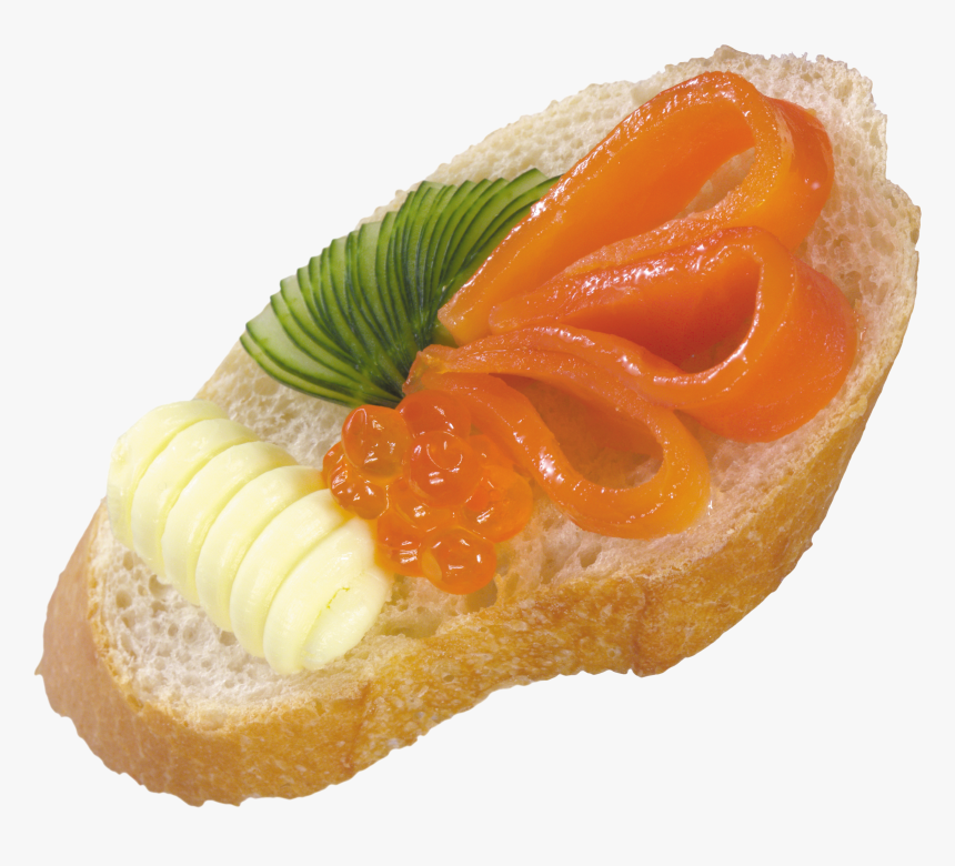 Now You Can Download Burger And Sandwich Icon Png - Бутерброды С Икрой Png, Transparent Png