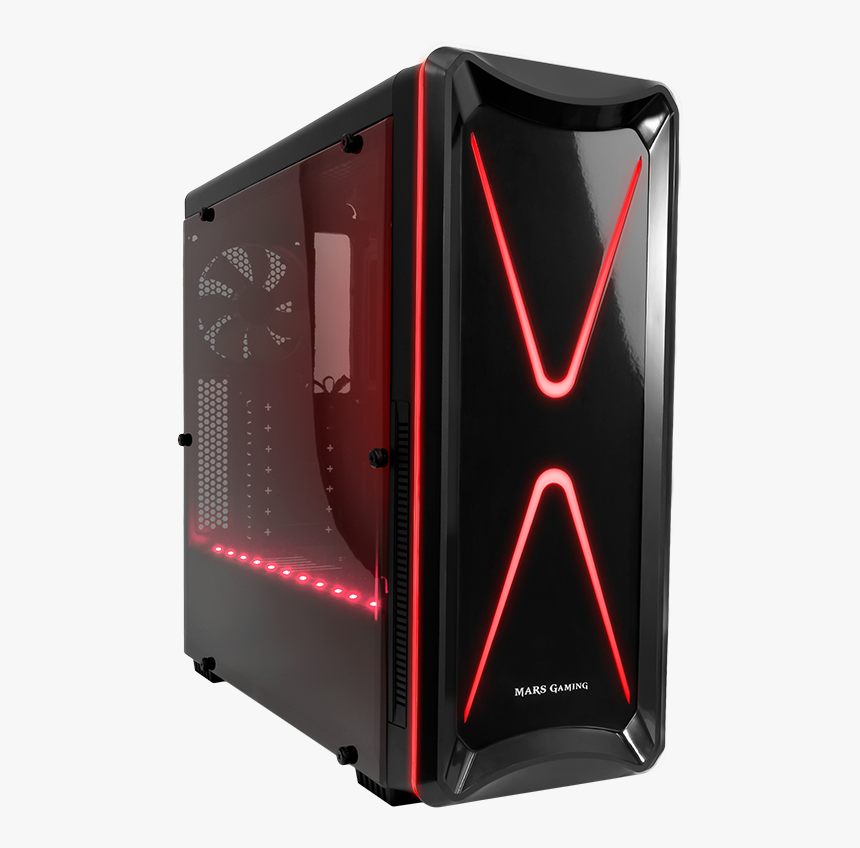 Mc6 Gaming Mid Tower - Caja Mars Gaming Mc6, HD Png Download