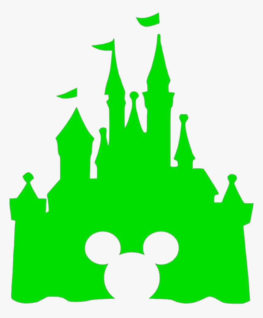Cinderella Castle Silhouette, HD Png Download