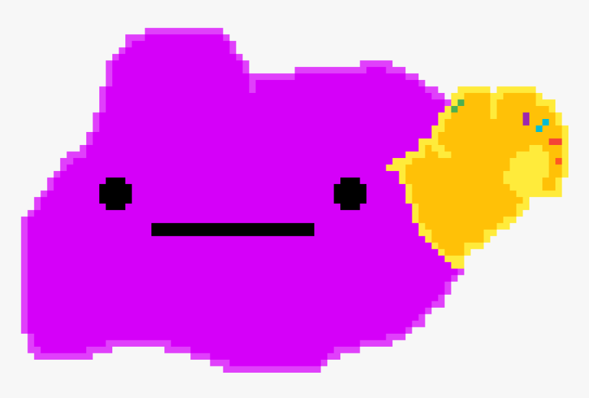 Transparent Infinity Gauntlet Png - Ditto With Infinity Gauntlet, Png Download
