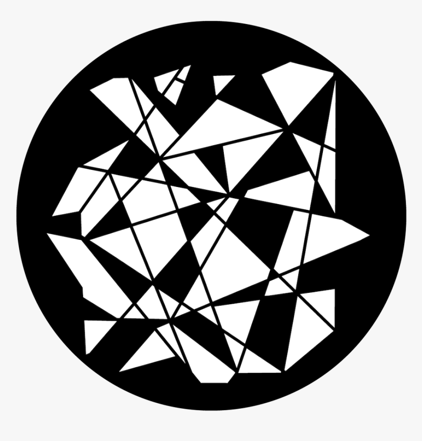 Apollo Broken Glass - Circle Design Broken Glass, HD Png Download