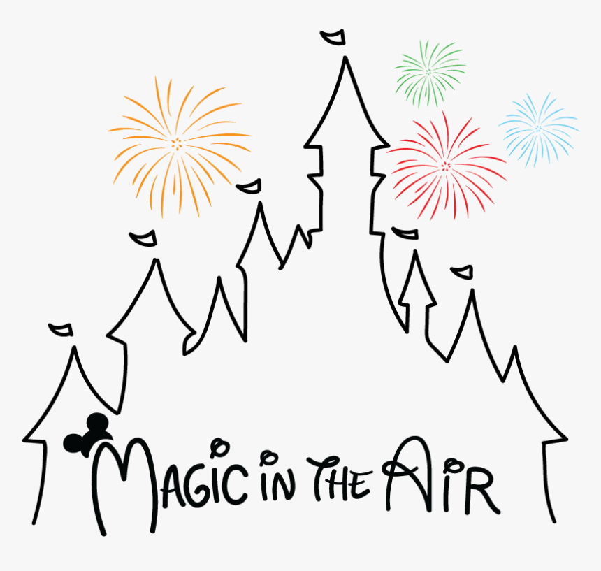 Disney Castle Doodle, HD Png Download
