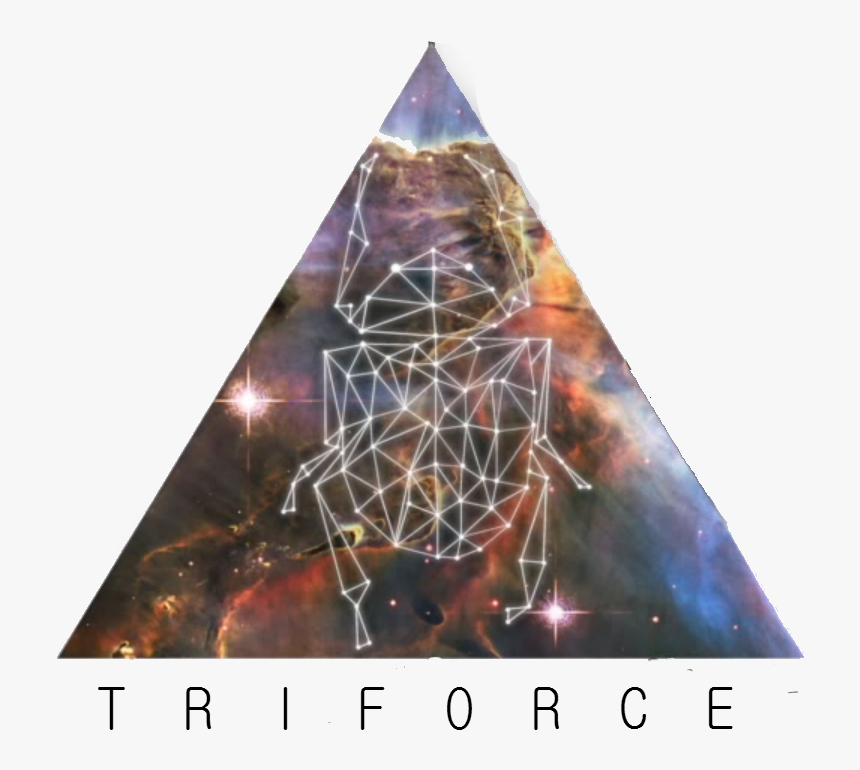 Triforce Music Triforce Band Transparent Triforce Transparent - Hubble, HD Png Download