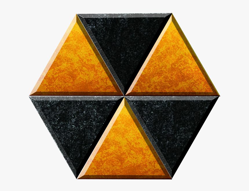 Transparent Triforce Png - Triangle, Png Download