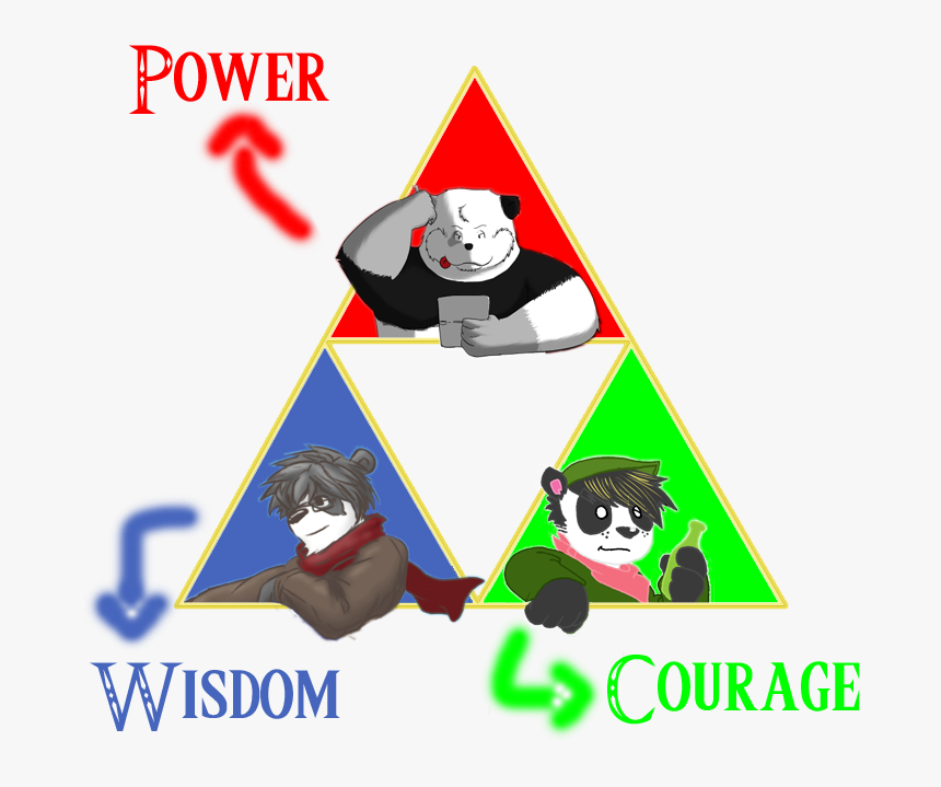 My Triforce - Cartoon - Cartoon, HD Png Download