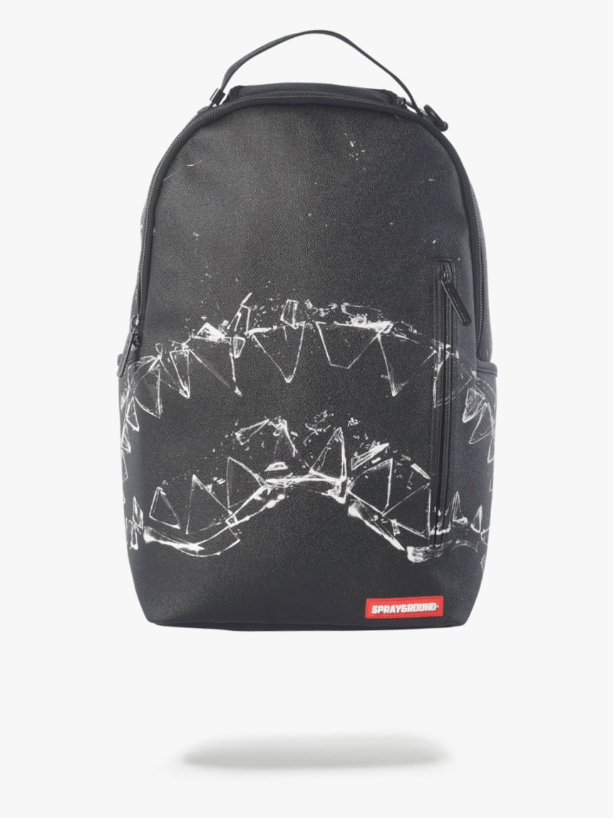 Sprayground Broken Glass Shark, HD Png Download