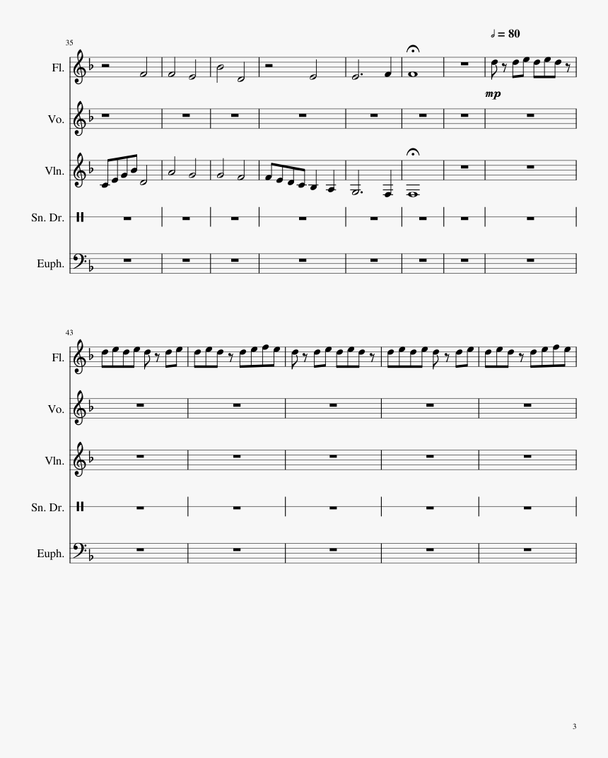 Sheet Music, HD Png Download