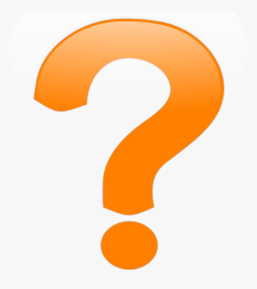 Question Mark Clip Art Orange Question Mark Clipart, HD Png Download