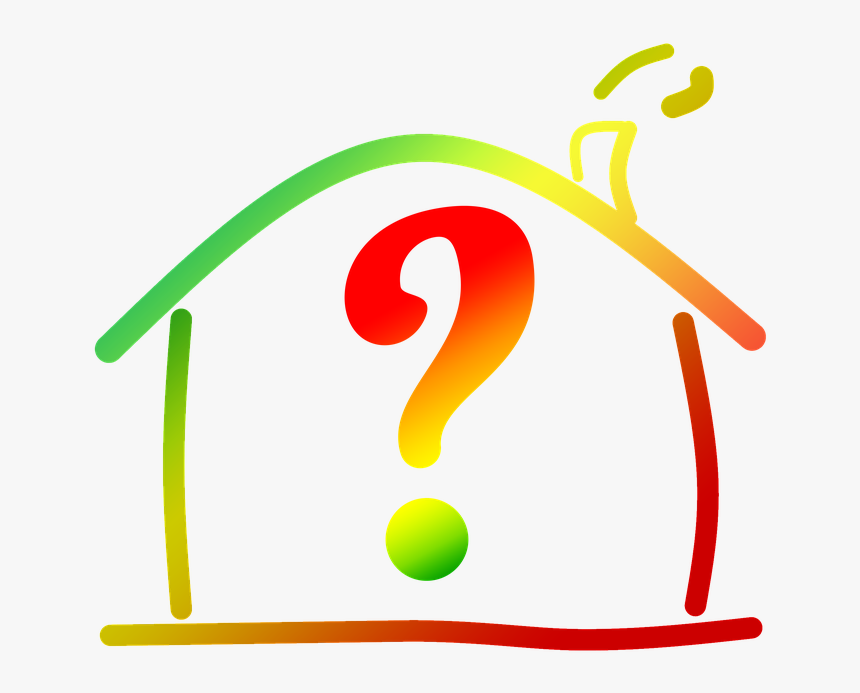 House, Question Mark, Question, Roof, Protection - 가족 집, HD Png Download