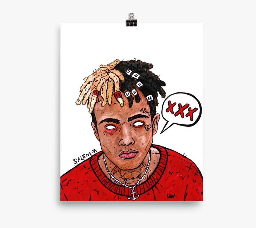 Xxxtentacion , Png Download - Xxxtentacion Print, Transparent Png