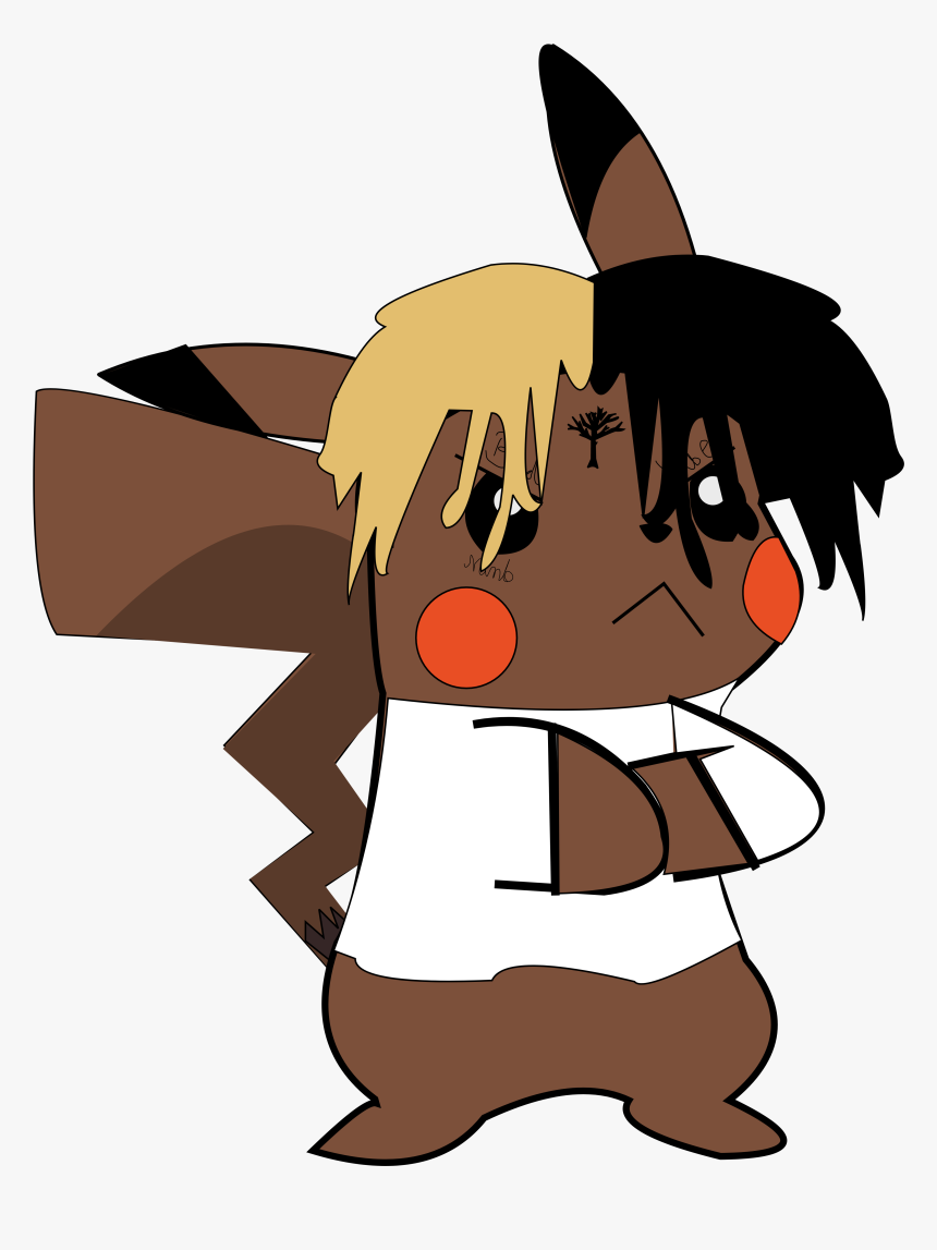 Pikachu X Xxxtentacion - Xxxtentacion Png, Transparent Png
