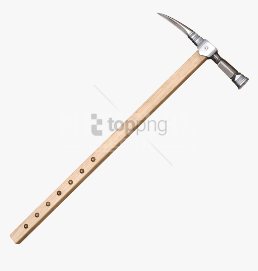 17th Century War Hammer Weapon Png - 17th Century War Hammer, Transparent Png