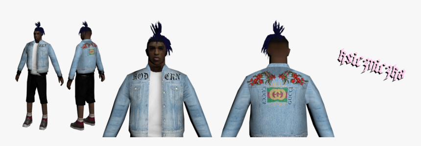 Skin Xxxtentacion Gta San Andreas, HD Png Download