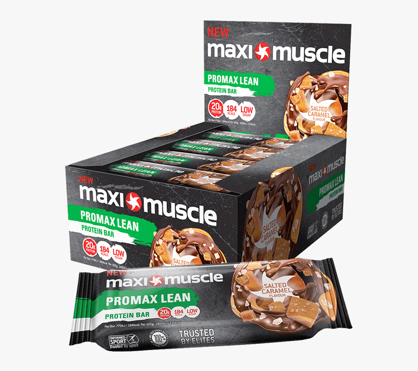 Maximuscle Promax Lean Bars 12x55g - Maximuscle Promax Lean Bars, HD Png Download