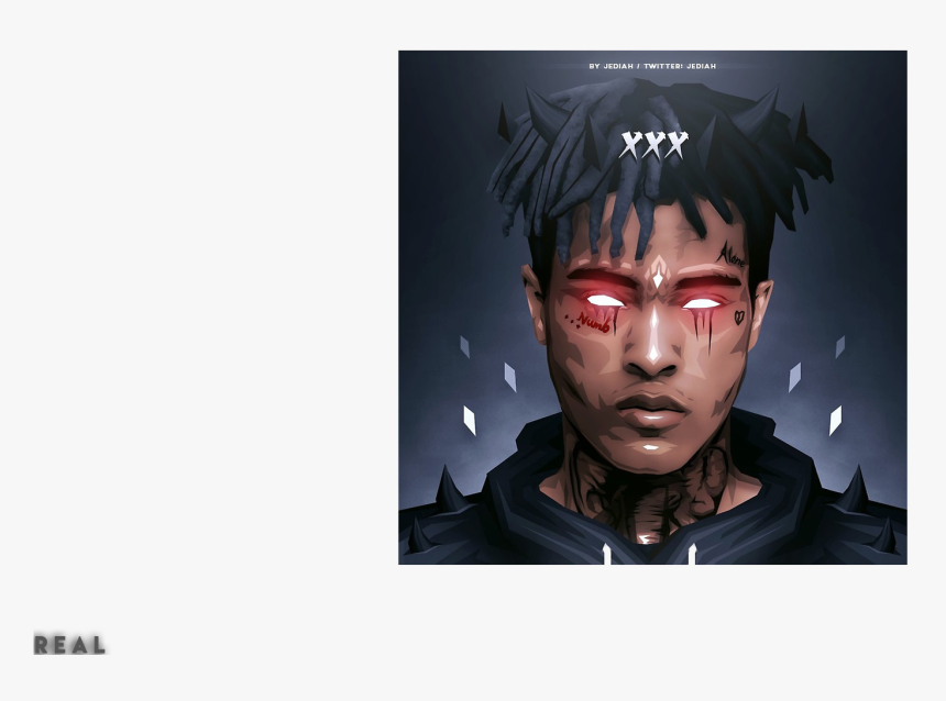 Transparent Xxxtentacion Hair Png - Xxx Tentacion Wall Papet, Png Download