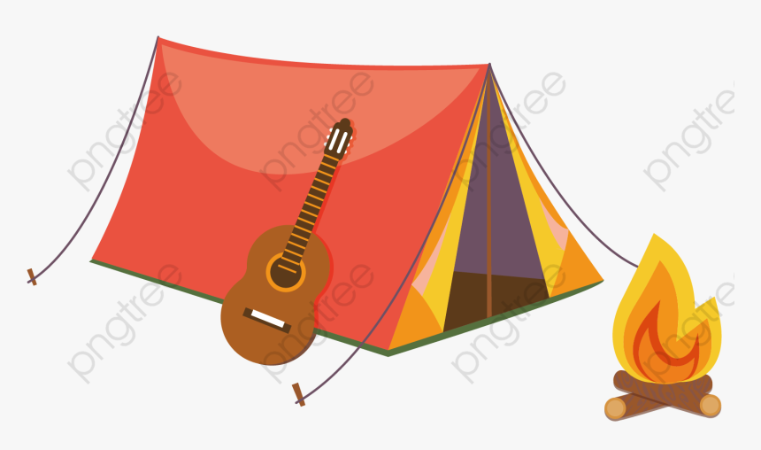 Tent Clipart Vector - Tents Graphic, HD Png Download