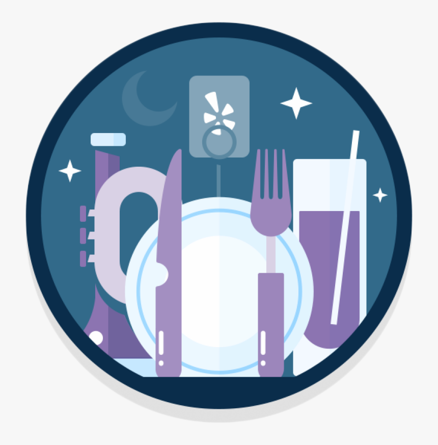 Big Night Yelp Badge - Circle, HD Png Download