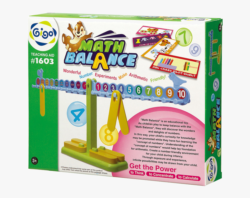 1603 B - Math Balance Gigo, HD Png Download