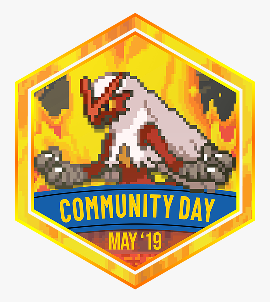 Torchic Community Day Badge, HD Png Download