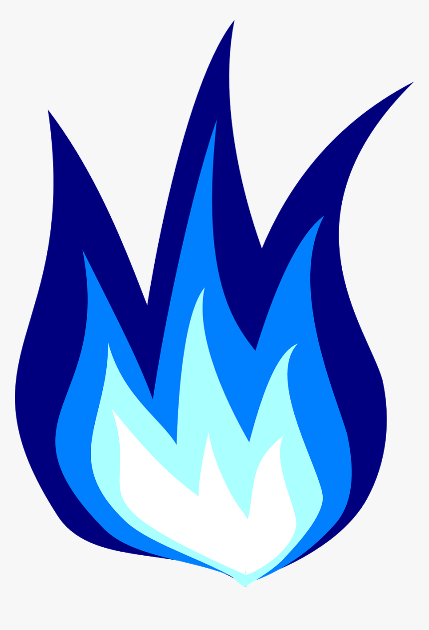 Blue Fire Clipart, HD Png Download , Transparent Png Image PNGitem