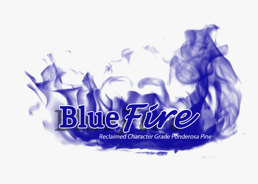 Princeton Forest Products Blue Fire Wood, HD Png Download