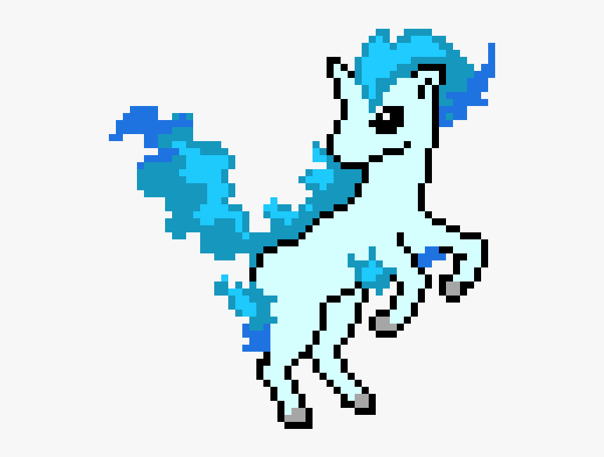 Pixel Art Pokemon Ponyta, HD Png Download