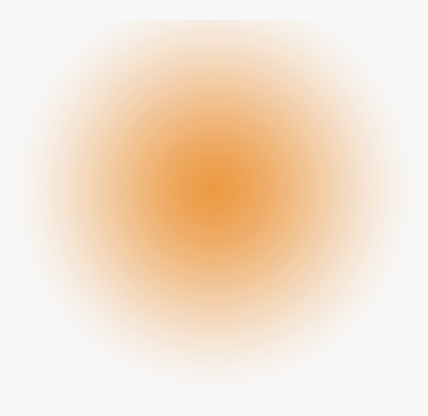 Orange Blur Circle Png, Transparent Png