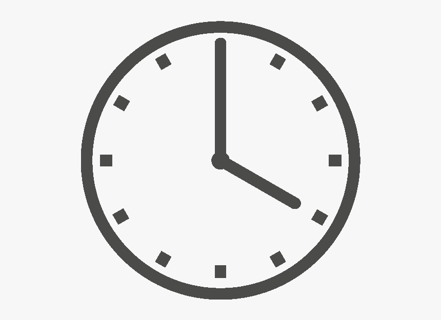 Four O Clock Dots Clip Arts - 9 O Clock Vector, HD Png Download