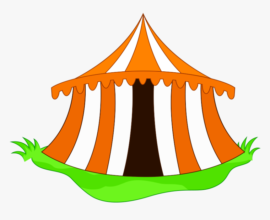 Clip Art Circus Tent Vector - Cartoon Circus Transparent Background, HD Png Download