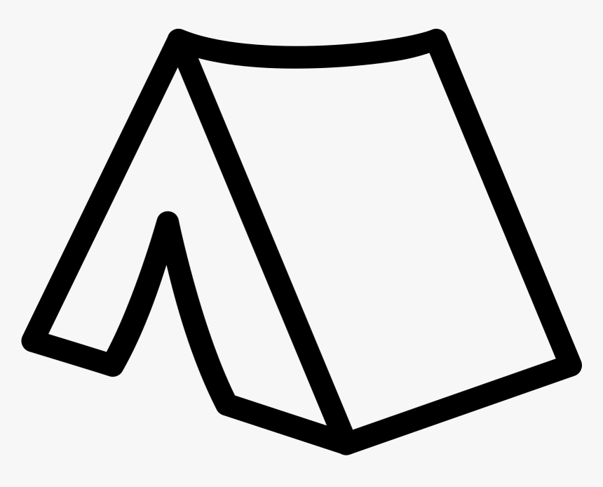 Tent Clip Art Black And White