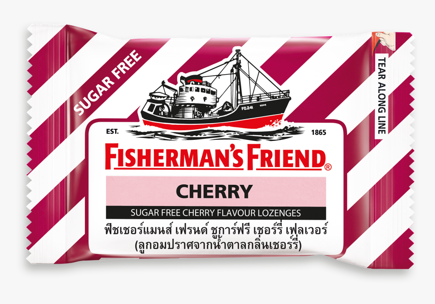 Cherry - Fisherman Friend Spearmint, HD Png Download