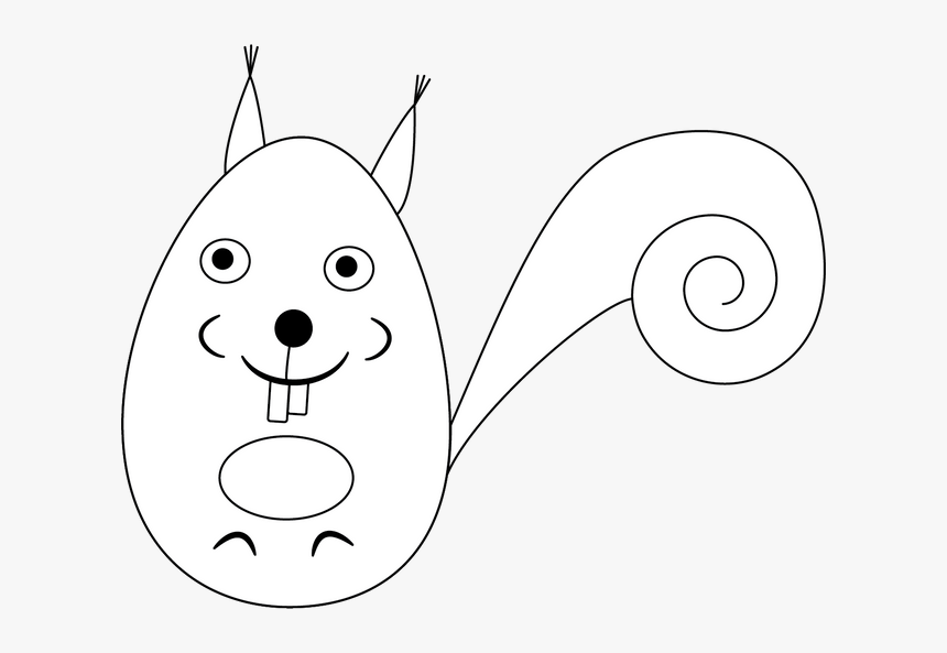 Squirrel - Illustration, HD Png Download