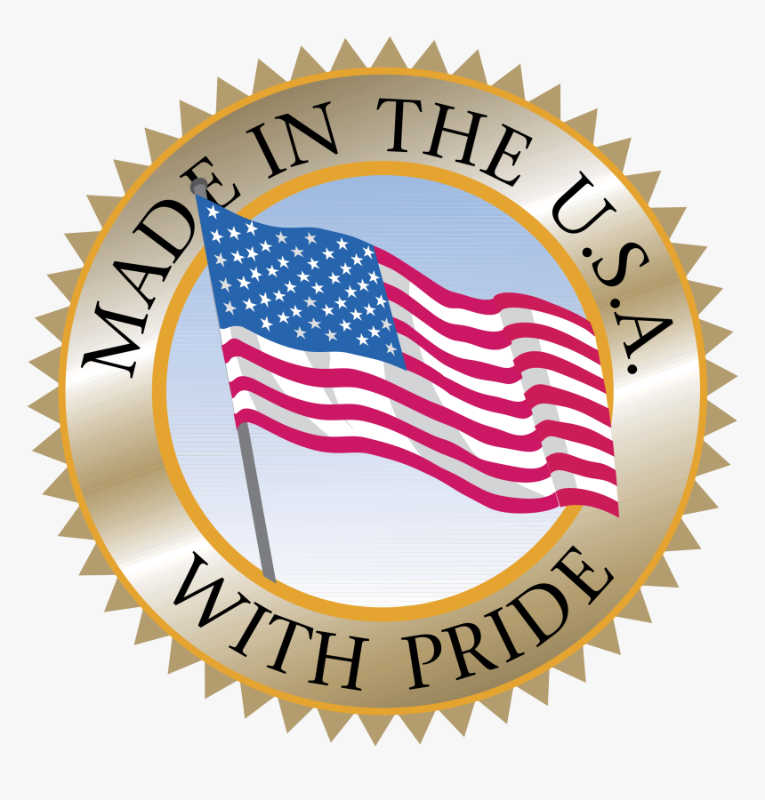 Made In The Usa With Pride Png, Transparent Png