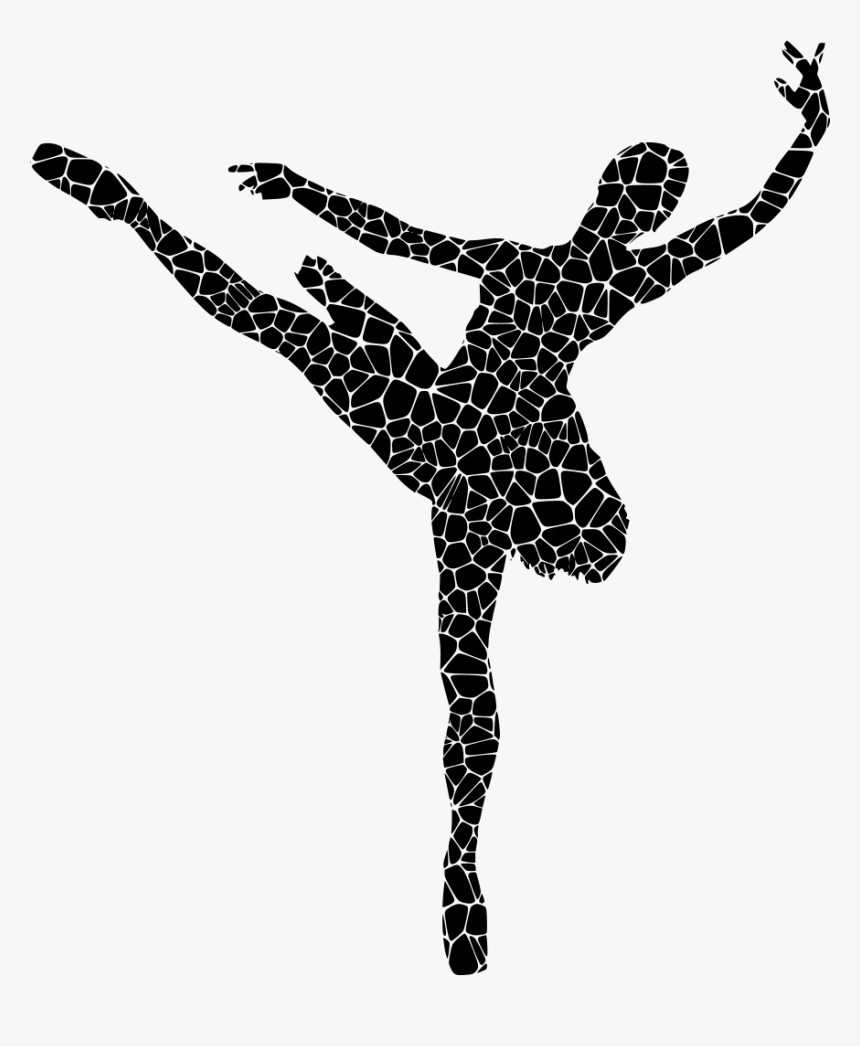 Performing Arts,silhouette,modern Dance - Silhouette Ballet Dancers Png, Transparent Png