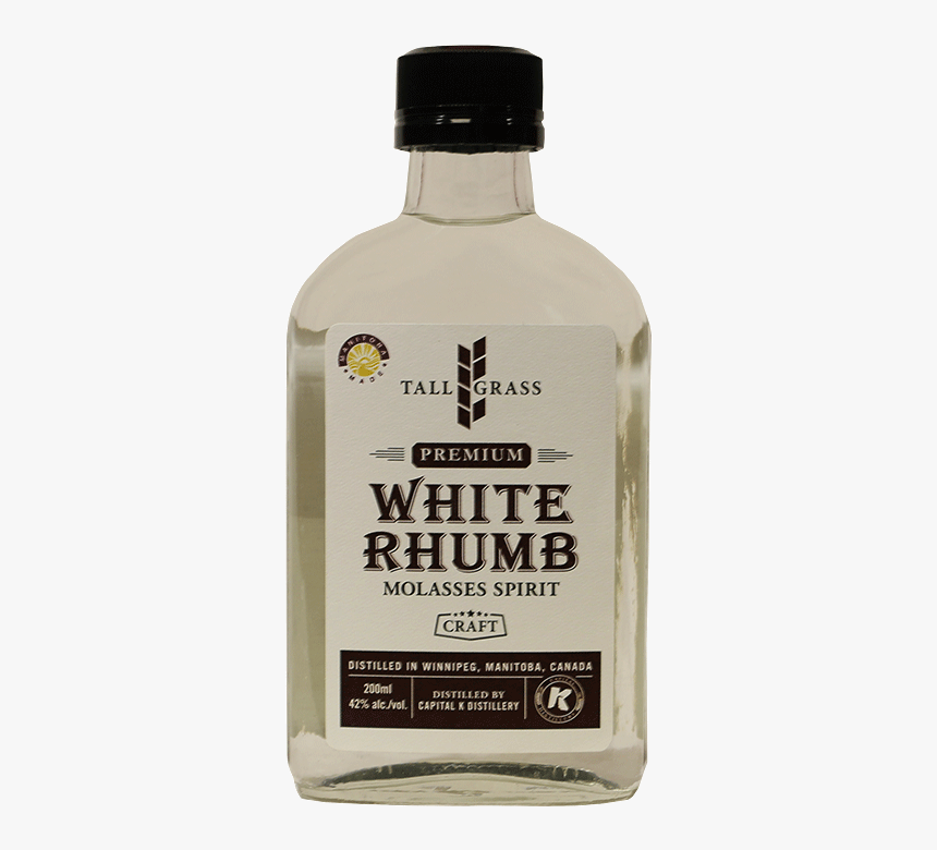 Capital K Tall Grass White Rum 200 Ml - Glass Bottle, HD Png Download